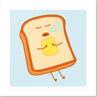 Sleeping bread Posters and Art